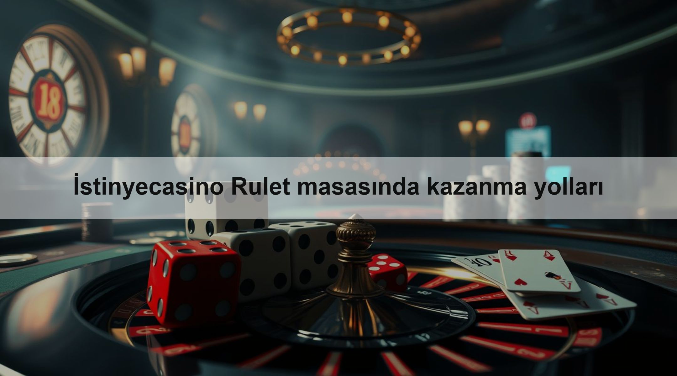 İstinyecasino Rulet masasında kazanma yolları