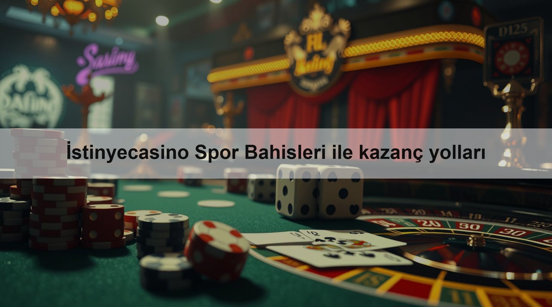 İstinyecasino Spor Bahisleri ile kazanç yolları