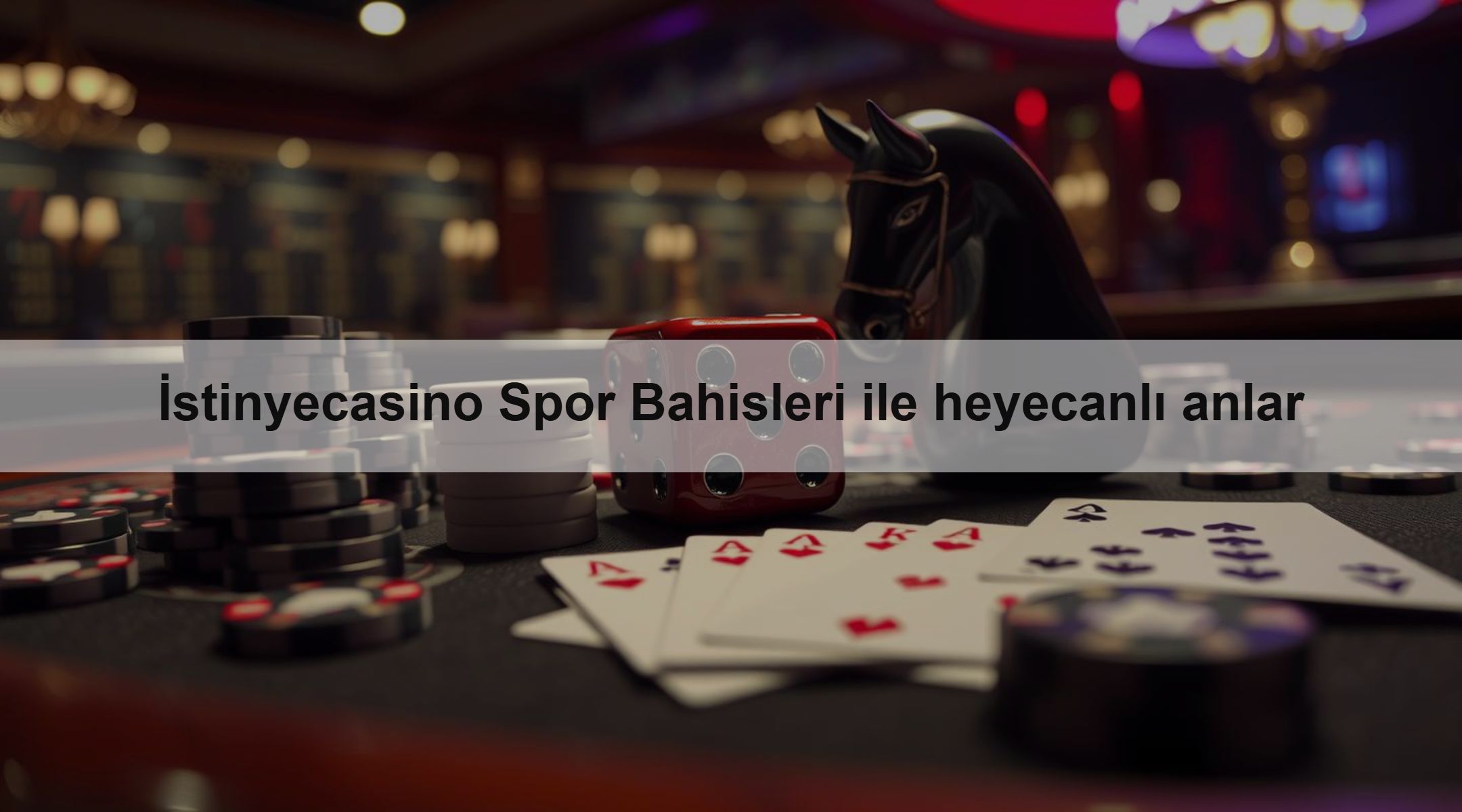 İstinyecasino Spor Bahisleri ile heyecanlı anlar