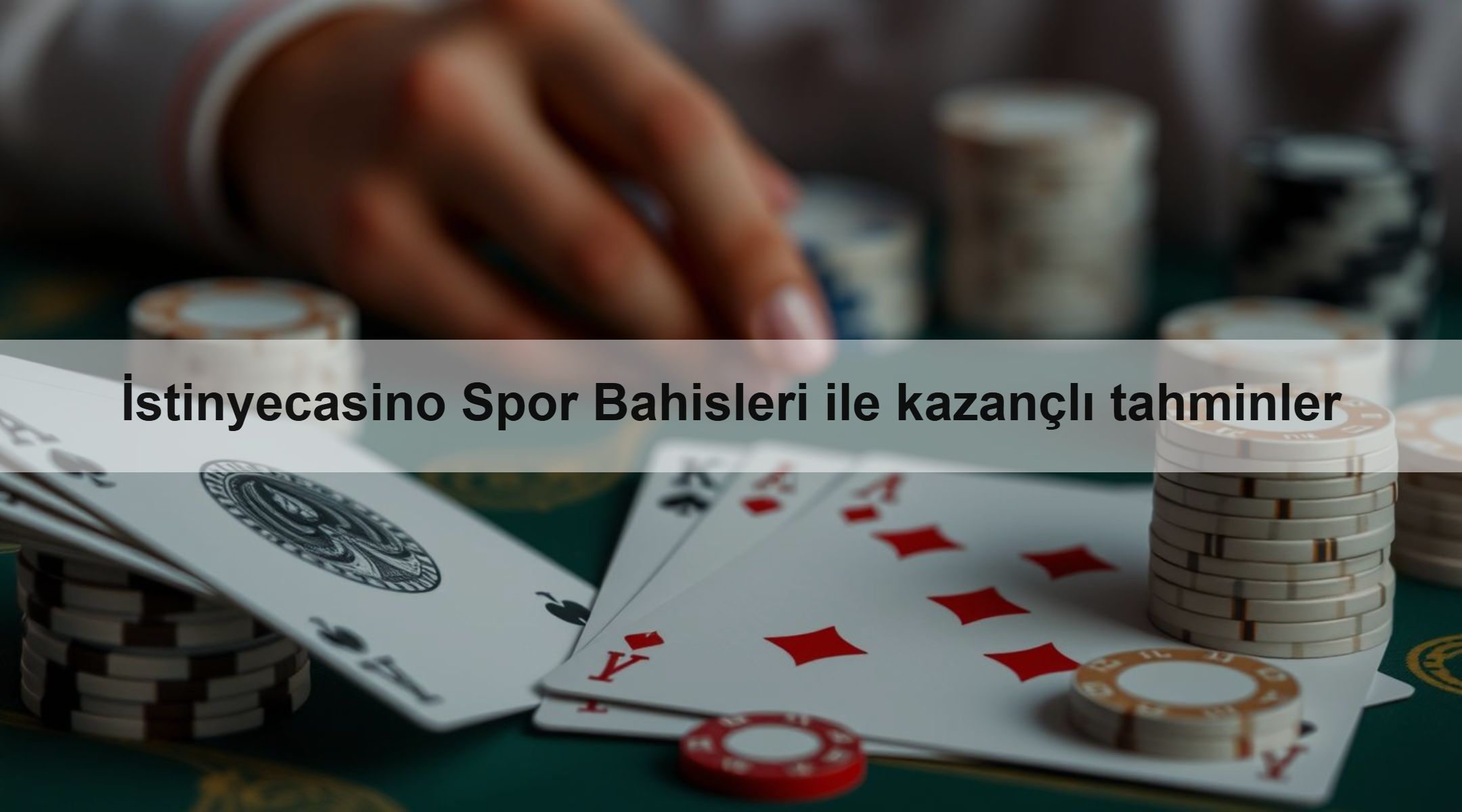 İstinyecasino Spor Bahisleri ile kazançlı tahminler